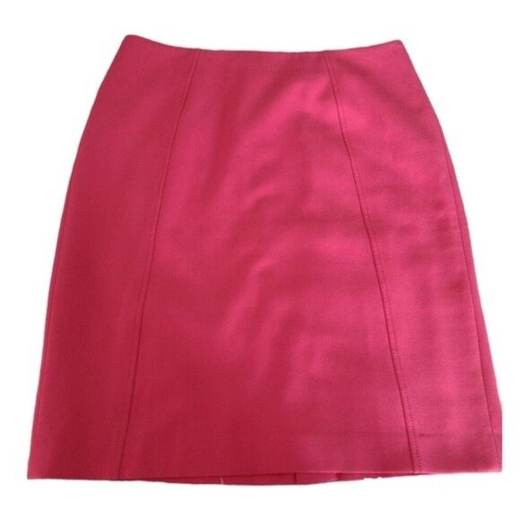 Halogen barbiecore bubblegum pink lined skirt career wear skirt size 12 - Picture 1 of 9